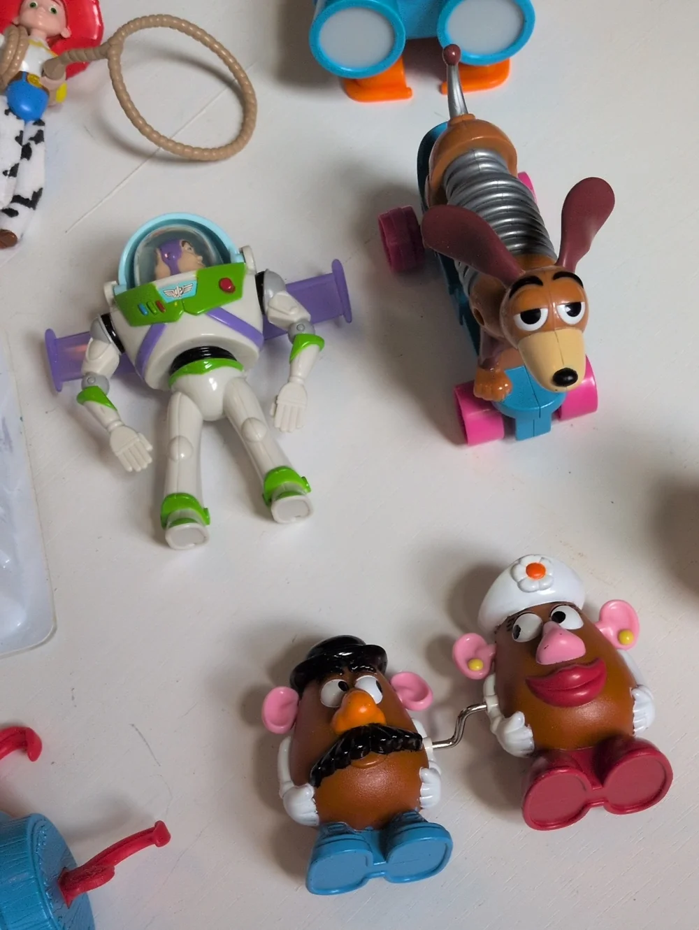 Vintage McDonald's Toy Story Happy Meal Toys Woody Buzz Alien Slinky Dog Rex